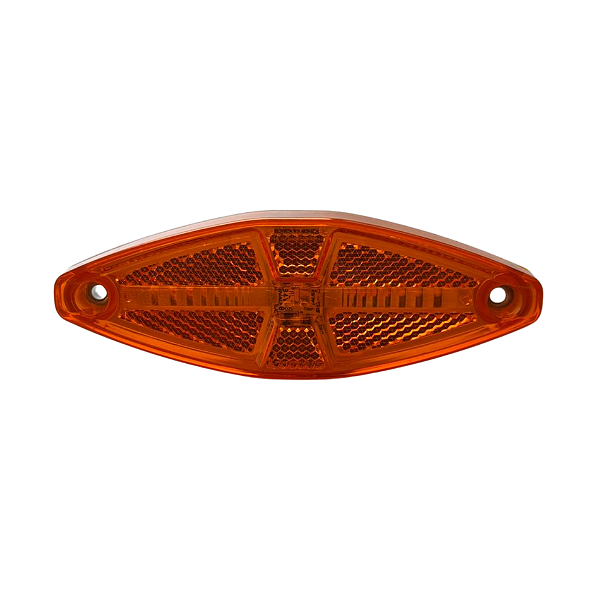 Lanterna Lateral LED Bivolt com Guia de Luz Amarela e Saída por Conector – 2056 AM