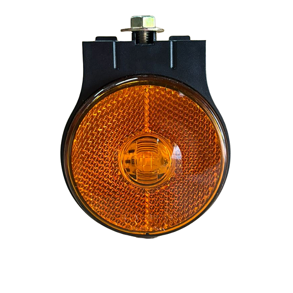 Lanterna 65mm Posição/Retro com Suporte CSEL e Chicote Âmbar 12/24V - 8064.17.301