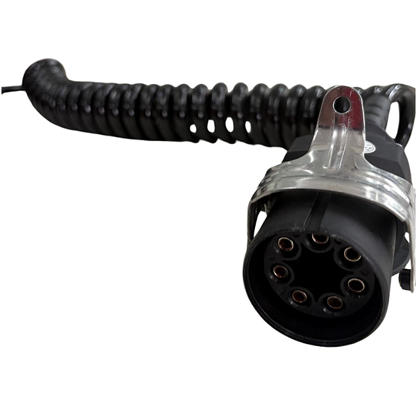 Chicote Elétrico Espiral ABS 4,5M 7 Vias - BPS080