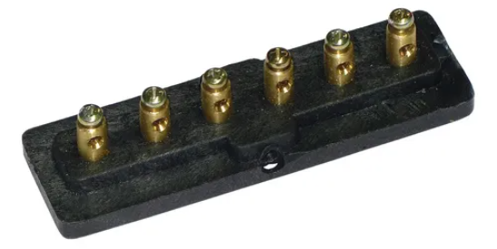 Baquelite Macho 6 Polos Retangular - 000025