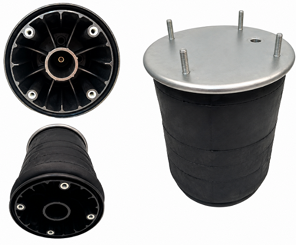 Kit de Suportes S400 Alinhado Soldado com Pinos e Base de Bolsas