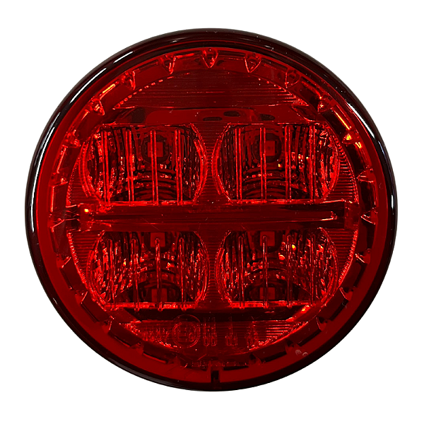LANTERNA TECH 70 NEBLINA RUBI LUZ FIXA PRIS 12/24V 8907.73.302