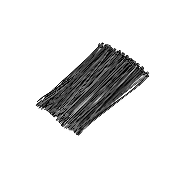 Cinta Abraçadeira de Nylon Preta 4,8 mm x 300 mm – Conex – 10933
