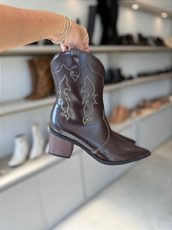 Bota texana detalhe