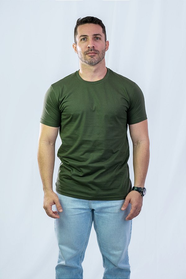 Camiseta Algodão Magun – Verde Stone