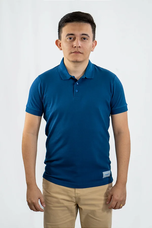 POLO PIQUET MAGUN AZUL MARINHO