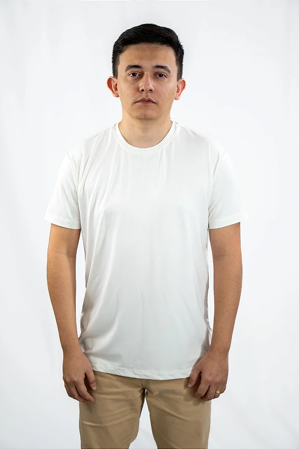 Camiseta Slim Fit Magun Off White