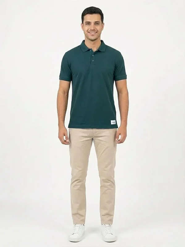Camisa Polo Piquet Conforto Total Verde