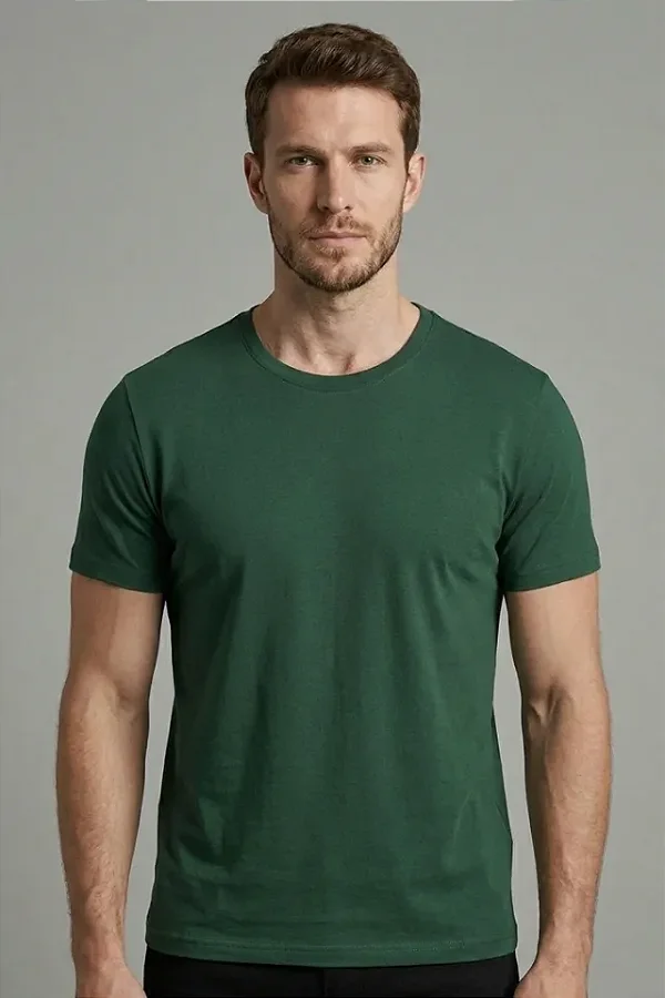 Camiseta Slim Ultra Leve Caimento Perfeito Verde
