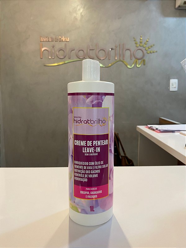 Creme de Pentear Leave-in Óleo de Semente de Uva 1L