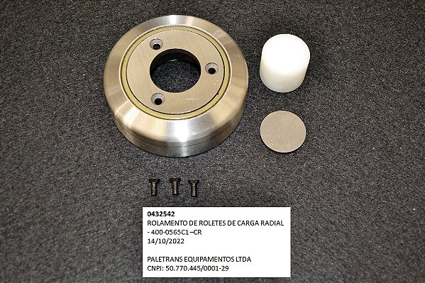 ROLAMENTO DE ROLETES DE CARGA RADIAL - 400-0565C1 -CR