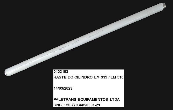 HASTE DO CILINDRO LM 319T / LM 516