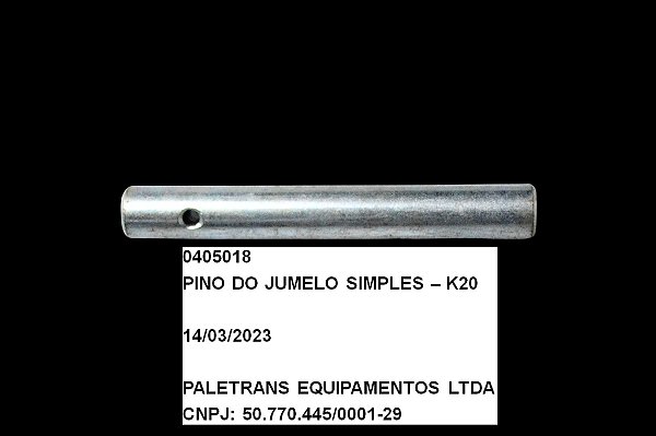 PINO DO JUMELO SIMPLES - K20