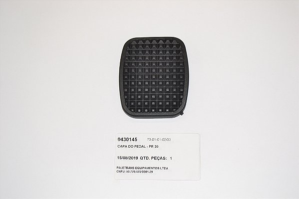 CAPA DO PEDAL - PR 20