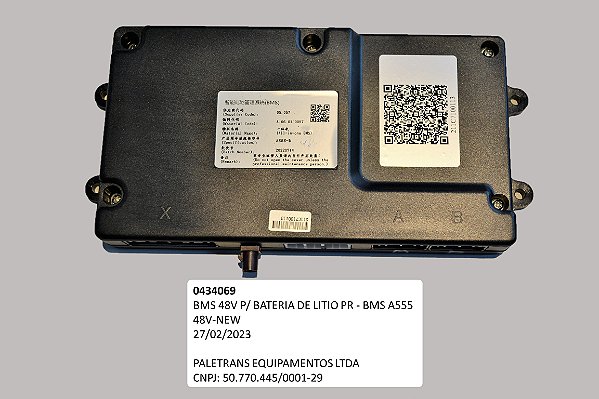 BMS 48V P/ BATERIA DE LITIO PR - BMS A555 48V-NEW