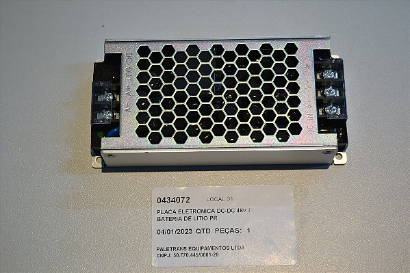 PLACA ELETRONICA DC-DC 48V P/ BATERIA DE LITIO PR