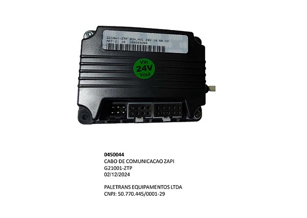 CABO DE COMUNICACAO G21001 - ZTP