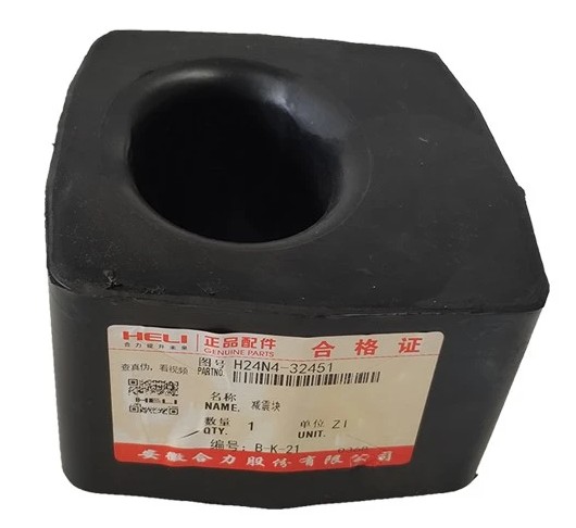 BLOCO AMORTECEDOR BORRACHA EMPILHADEIRA HELI COD. H24N4-32451