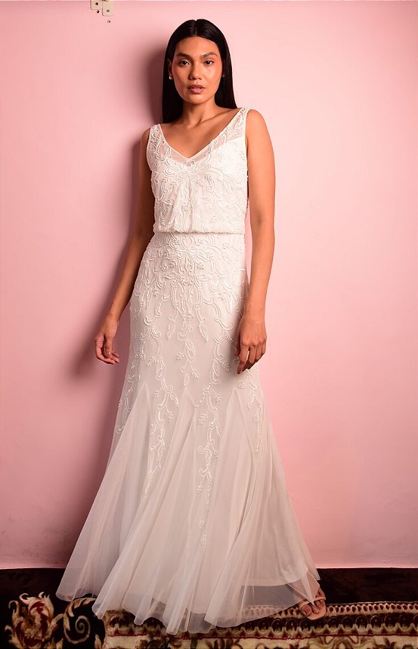 Vestido de noiva sereia