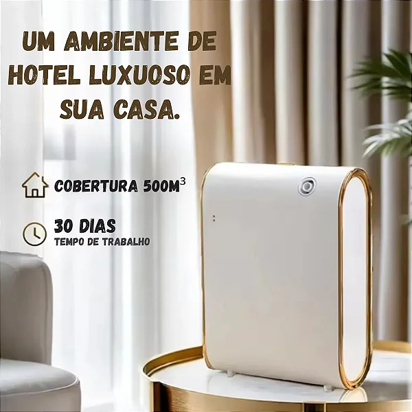 Aromatizador de Ambientes Inteligente Bluetooth - Wi-Fi