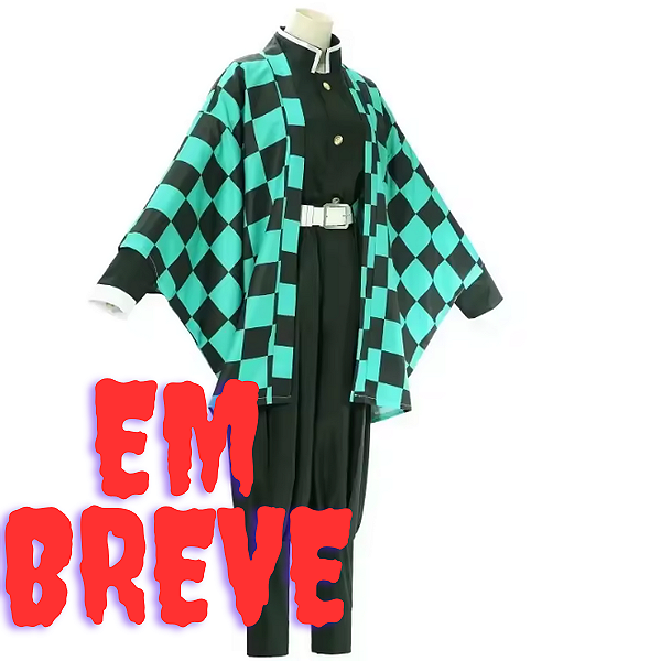 Cosplay Tanjiro Kamado Demon Slayer ZORNIX | Tamanho M | Traje Completo Premium