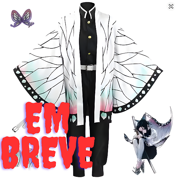 Cosplay Shinobu Kocho Demon Slayer ZORNIX | Tamanho M | Hashira dos Insetos Premium