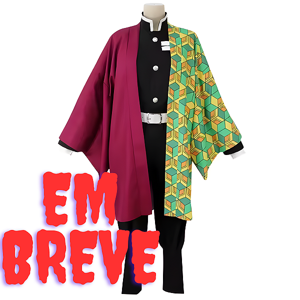 Cosplay Tomioka Demon Slayer ZORNIX | Tamanho M | Hashira da Água Premium