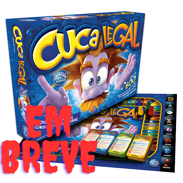 Jogo de tabuleiro Cuca Legal