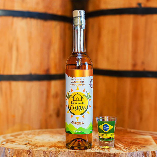 Cachaça Jatobá 500ml Estação da Cana