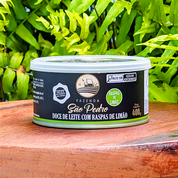 Doce de Leite com Raspas de Limão São Pedro 400g