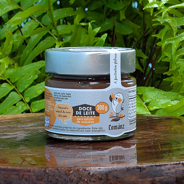 Doce de Leite Zero Açúcar Cománz 200g