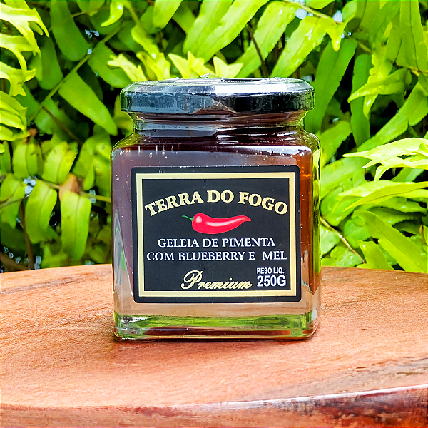 Geleia de Pimenta com Blueberry e Mel 250g
