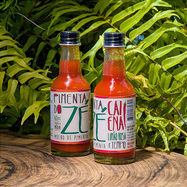 Molho de Pimenta Caiena 60ml