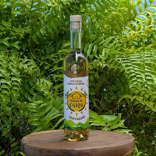 Cachaça Carvalho 500 ml Estação da Cana