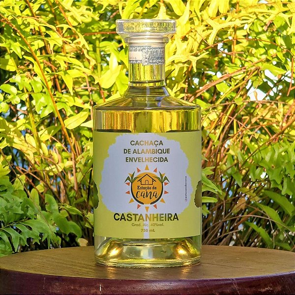 Cachaça Castanheira  750ml Estação da Cana