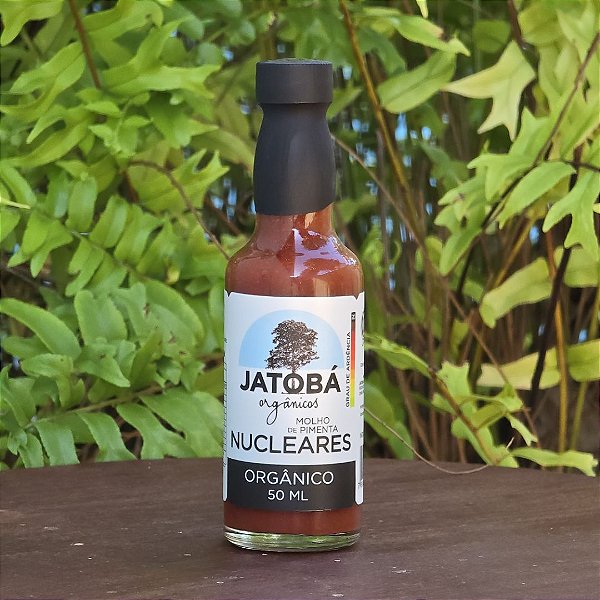 Molho de Pimenta Nucleares Orgânica Jatobá 50ml