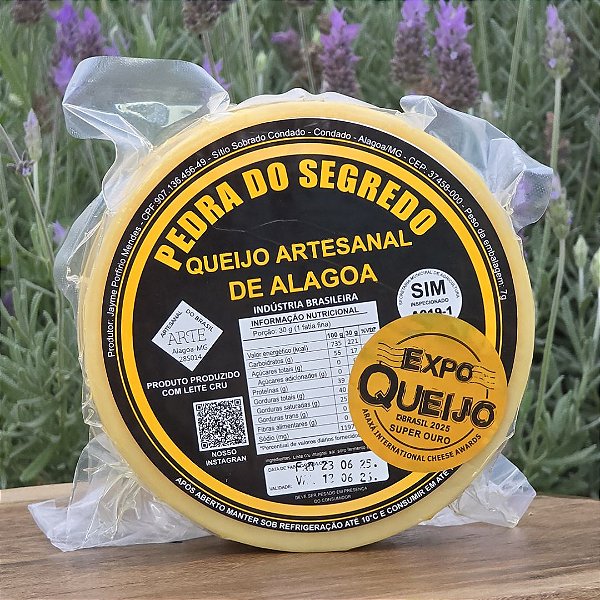 Queijo Alagoa Pedra do Segredo 500g