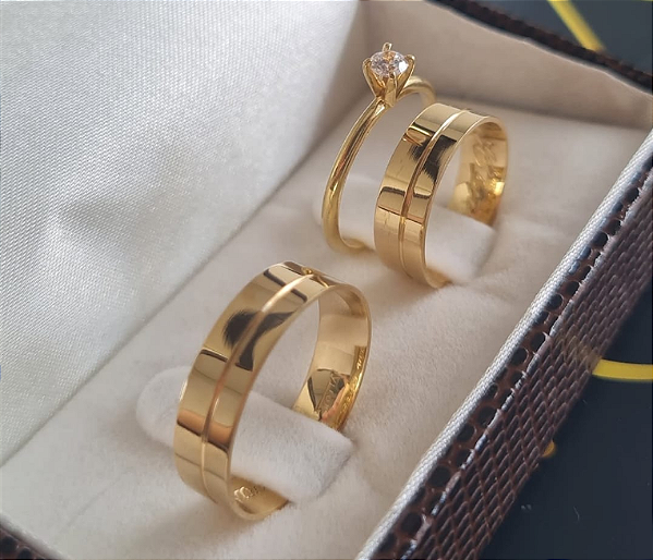 PAR DE ALIANÇAS TURQUIA 5MM