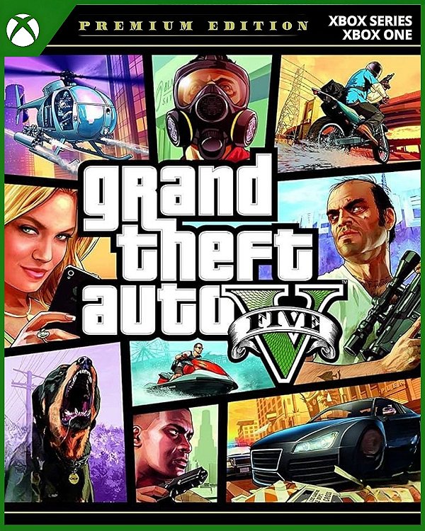 GTA V PREMIUM EDITION - XBOX SERIES | ONE
