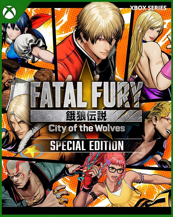 FATAL FURY: CITY OF THE WOLVES EDIÇÃO ESPECIAL - XBOX SERIES