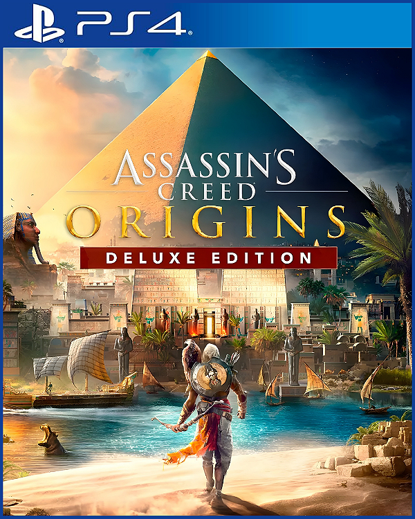 ASSASSIN'S CREED ORIGINS EDIÇÃO DELUXE - PS4
