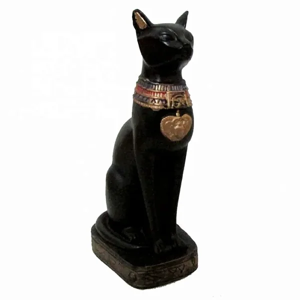 Estátua Gato Bastet 9cm
