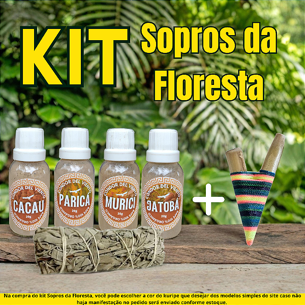 Kit Sopros da Floresta - Condor Del Viento