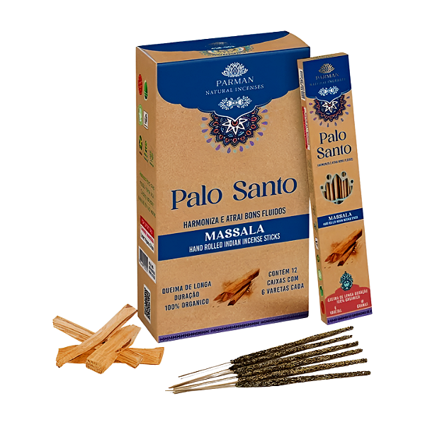 Incenso de Palo Santo Massala Orgânico – Parman