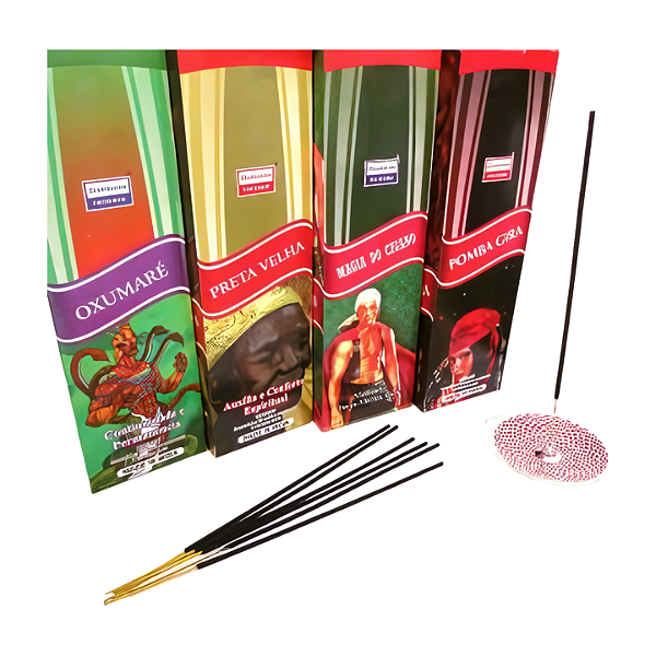 Incenso dos Orixás Vareta 8 unidades