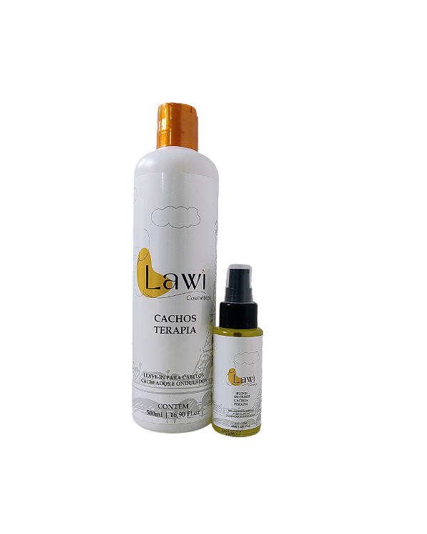 Kit Day After Lawi – Reparador de Pontas e Leave-in para Cachos