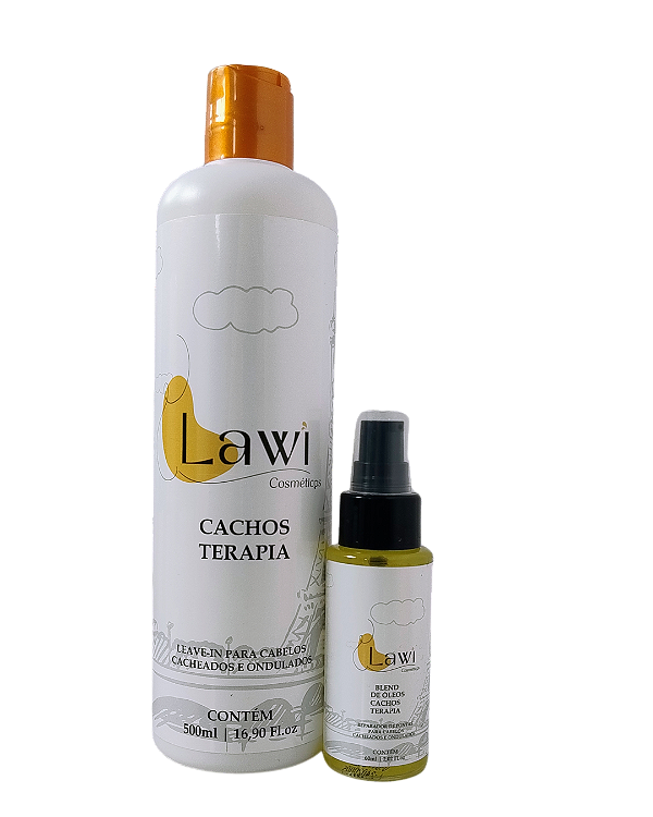 Kit Day After Lawi – Reparador de Pontas e Leave-in para Cachos