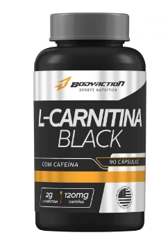 L Carnitina Black 90 Capsulas Bodyaction
