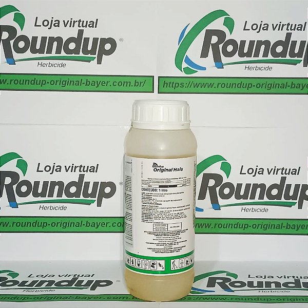 Herbicida Roundup Original 1 litro - Composição Glifosato 48% Mata Mato