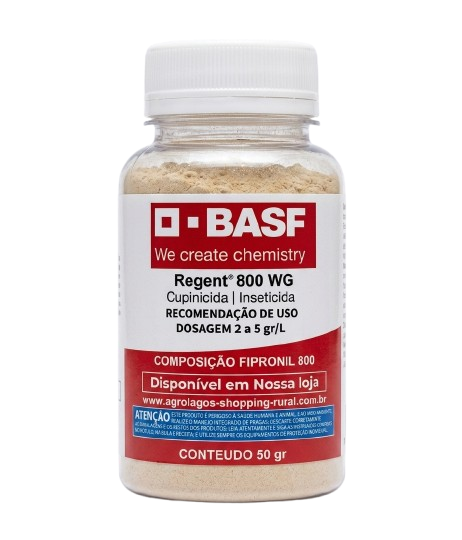 Inseticida Regent 800 WG Fracionado 50 g - Fipronil 80%